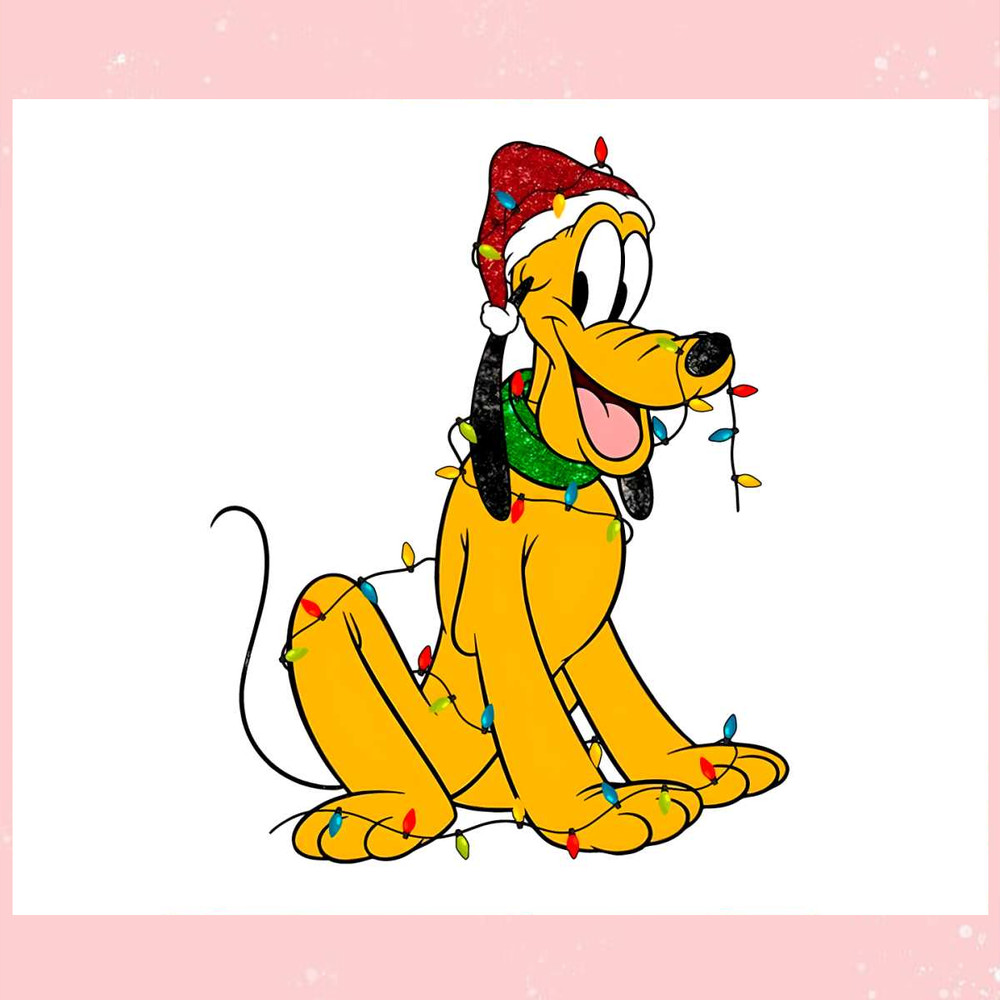 Disney Santa Pluto Christmas Lights PNG.jpg