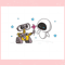 Disney Wall E and Eve Disney Couple SVG Graphic Designs Files.jpg