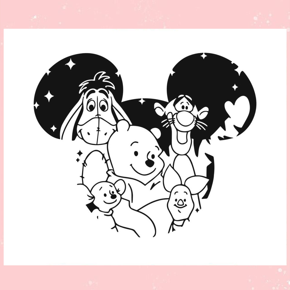 Disney Winnie The Pooh And Friend Mickey Ear Svg Cutting File.jpg