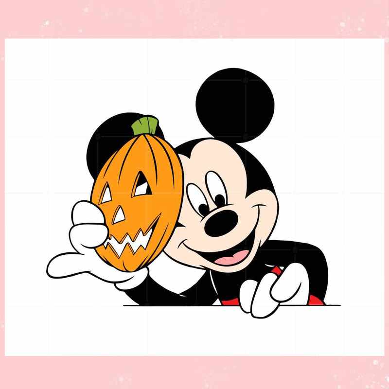 Disneyland Mickey Pumpkin Mark Halloween SVG Graphic Designs Files.jpg