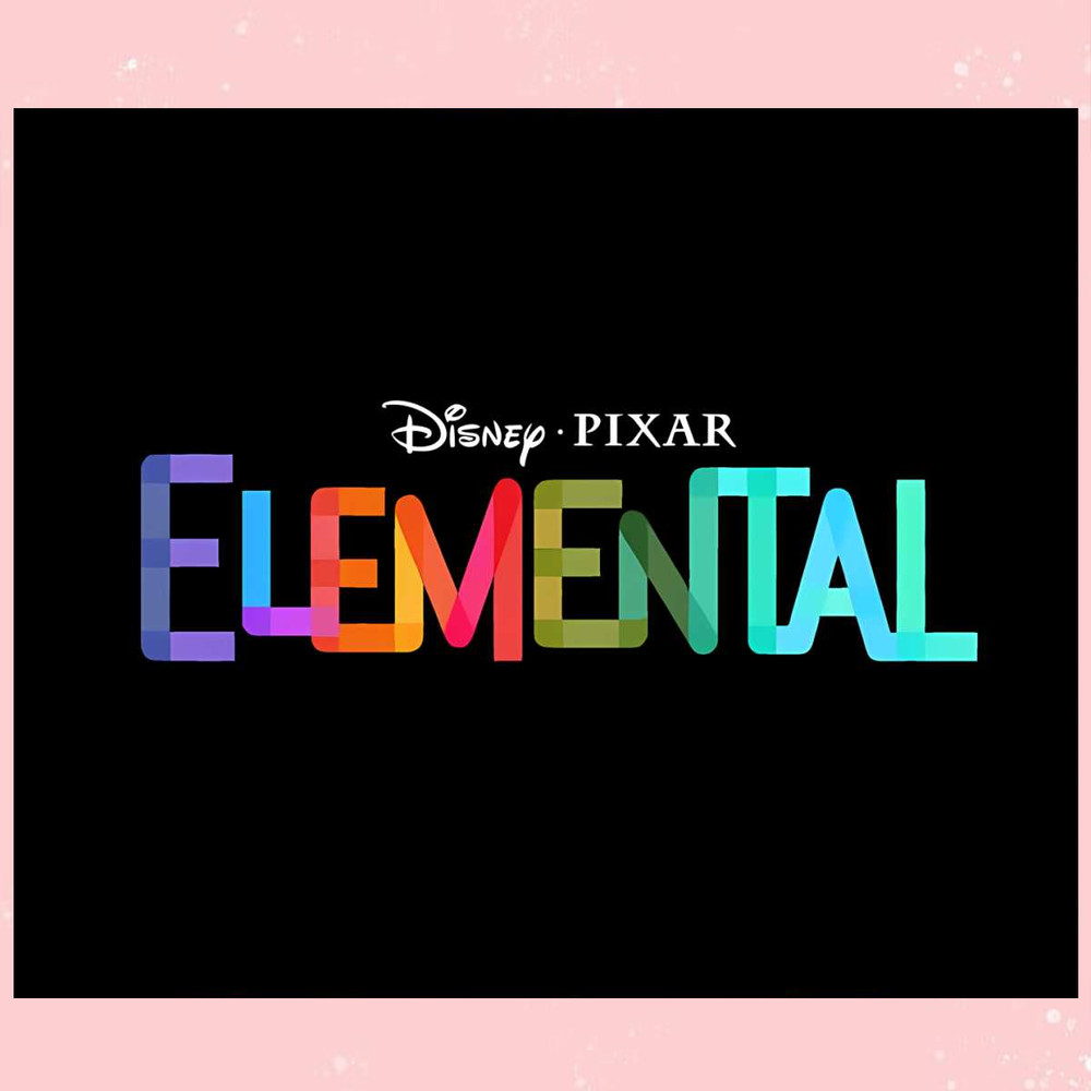 Elemental 2023 Movie Elemental Disney Pixar PNG Silhouette File.jpg