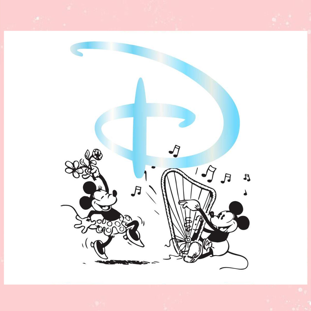Funny Dancing Mickey and Minnie Mouse SVG Cricut File.jpg