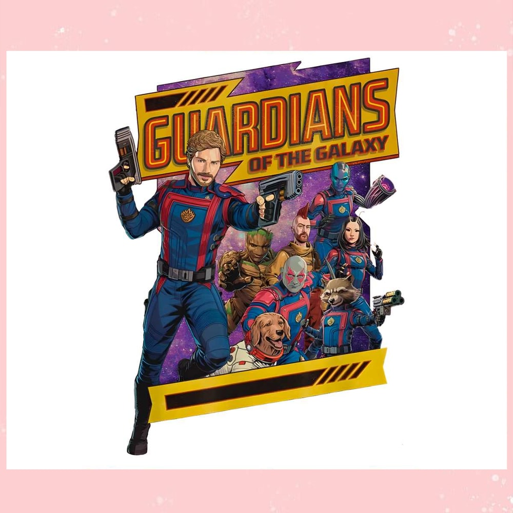 Guardians of the Galaxy Volume 3 PNG Sublimation Design.jpg