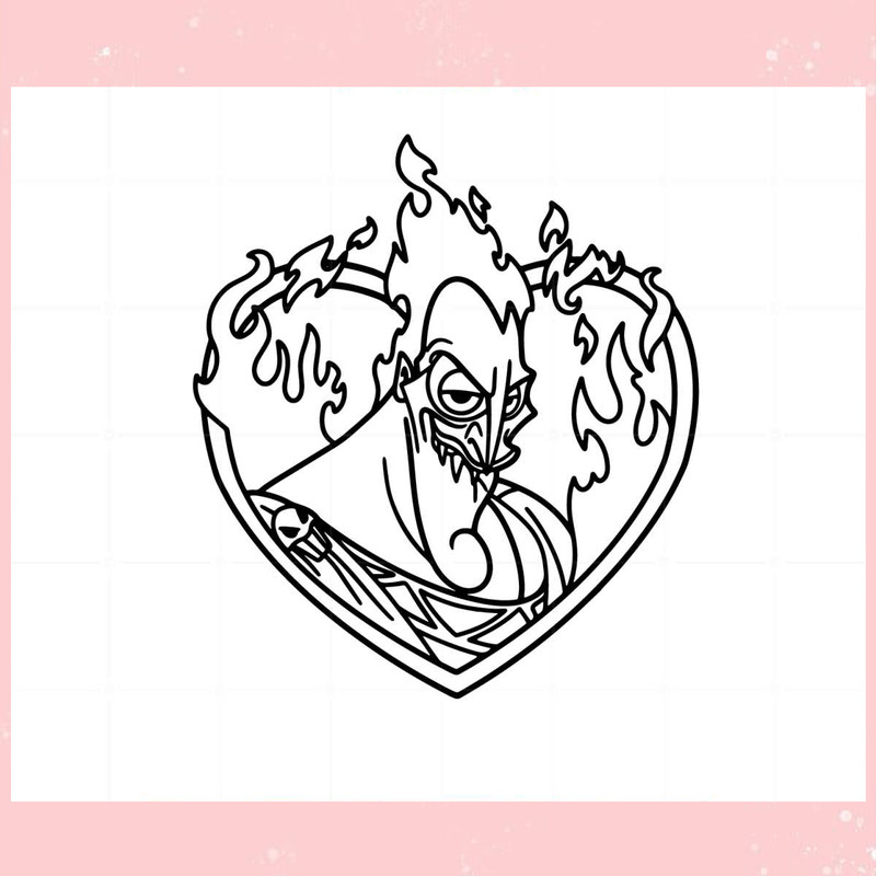 Hades Hercules SVG Disney Villain's Best Graphic Design Cutting File.jpg