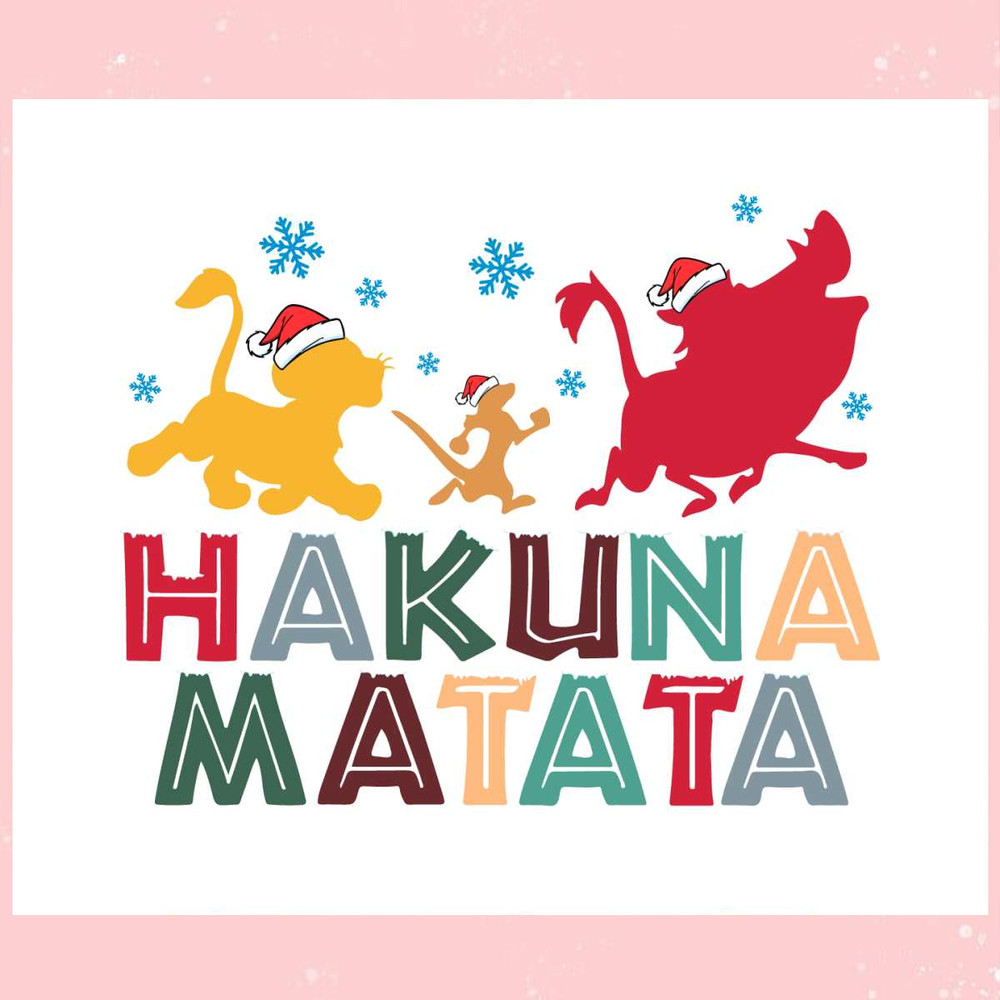 Hakuna Matata Animal Kingdom SVG.jpg