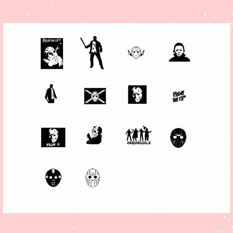 Jason Voorhees Bundle SVG Friday The 13Th Files Silhouette.jpg