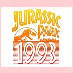 Jurassic Park 1993 Retro Dinosaur SVG Cutting Digital File,Disney svg, Mickey mouse,Princess, Movie
