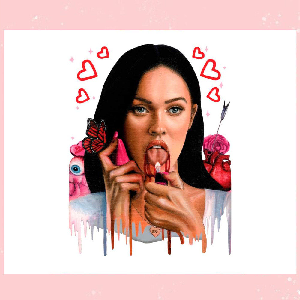 Megan Fox Jennifer's Body Png Silhouette Sublimation Files.jpg