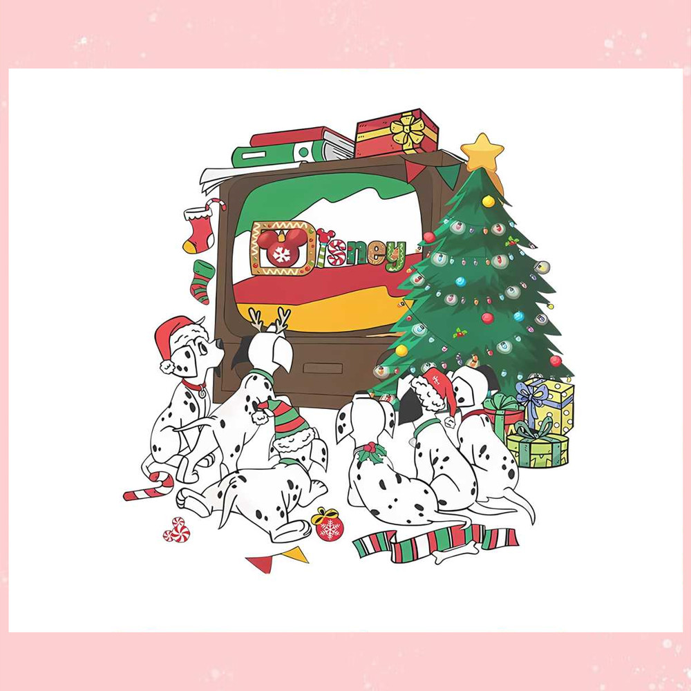 Merry Christmas Disney Dogs PNG.jpg