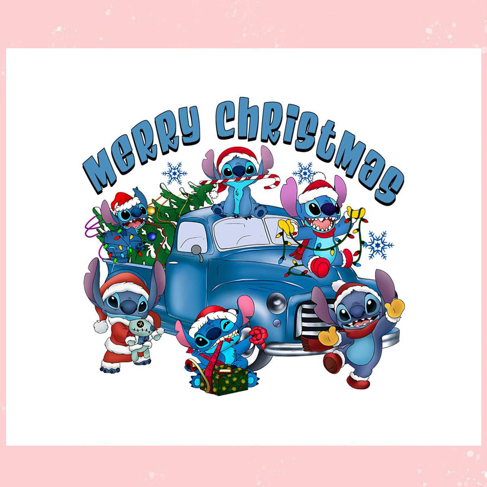 Merry Christmas Stitch Truck PNG.jpg