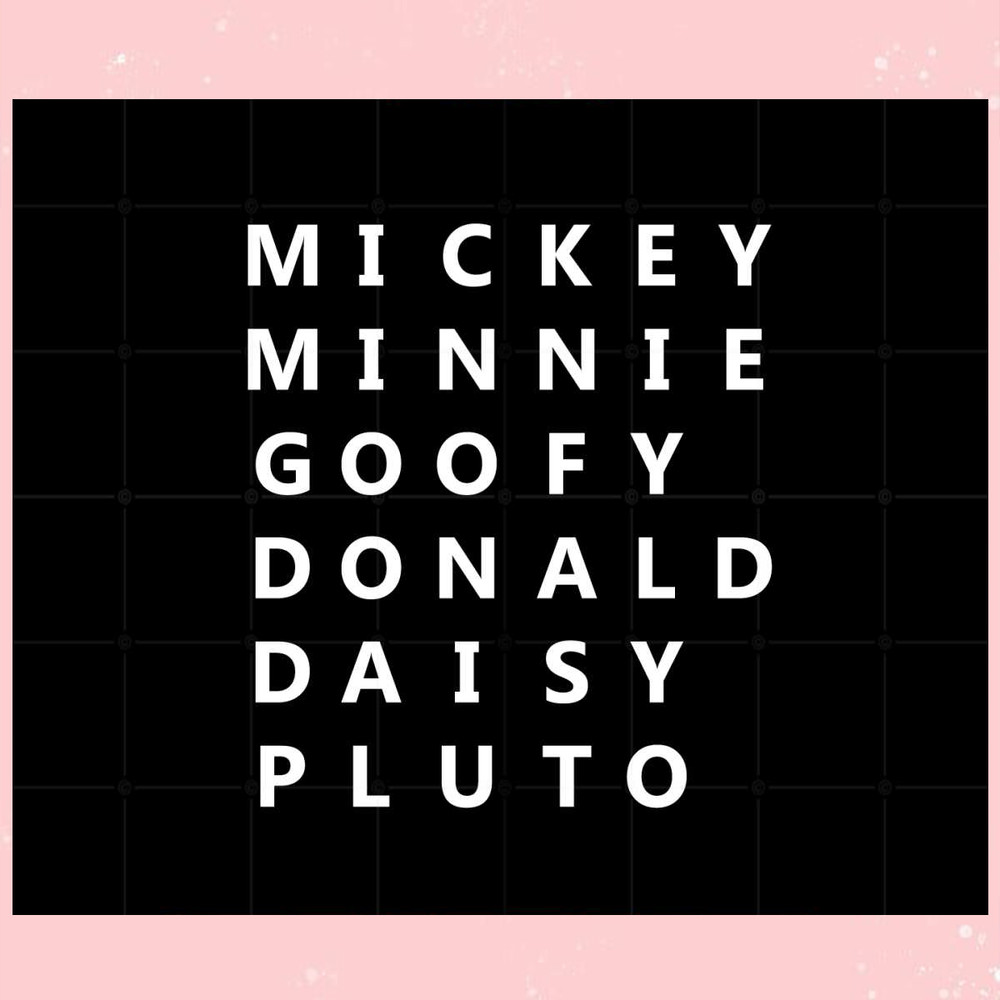 Mickey And Friends Character Disney Trip Svg Cutting Files.jpg