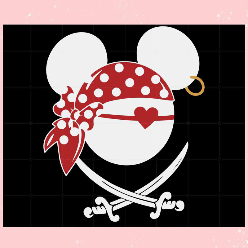 Mickey And Minnie Matching Disney Pirates of Caribbean Tshirt Design.jpg