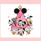 Mickey Friends Pink Christmas Tree SVG.jpg
