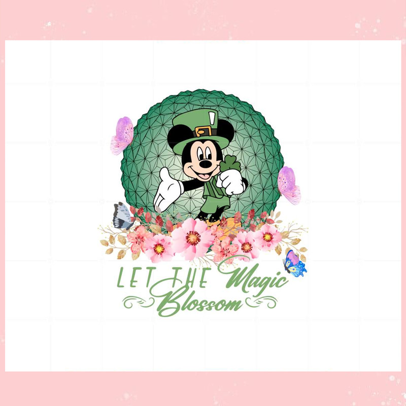 Mickey Mouse Epcot International Flower And Garden Festival 2023 Svg.jpg