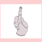 Middle Finger Thing Thing Addams Svg Files Silhouette Diy Craft.jpg