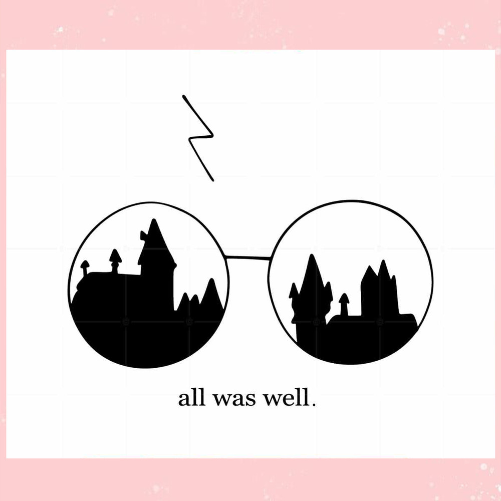 Minimalist Wizard School Harry Potter Lover Cricut SVG Files.jpg