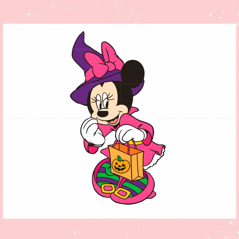 Minnie Mouse Funny Witch SVG Halloween Disney Cutting File.jpg