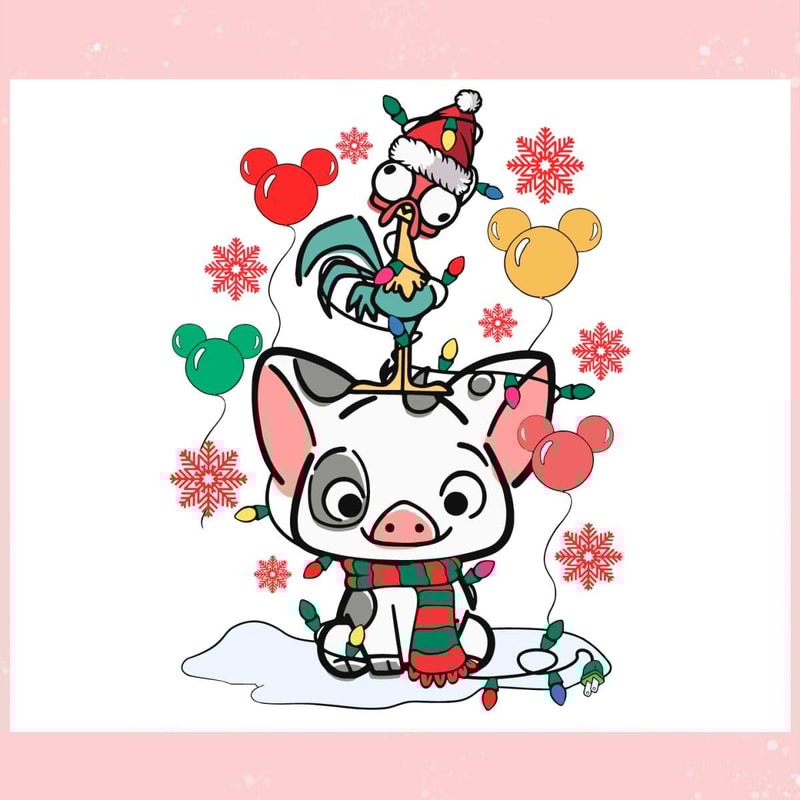 Moana Santa Hei Hei And Pua Christmas Light SVG.jpg