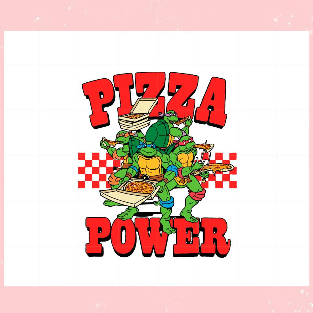 Mutant Ninja Turtles Pizza Power Svg Graphic Designs Files.jpg