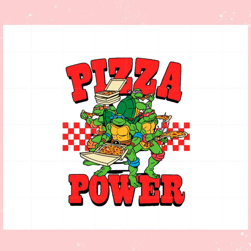 Mutant Ninja Turtles Pizza Power Svg Graphic Designs Files.jpg