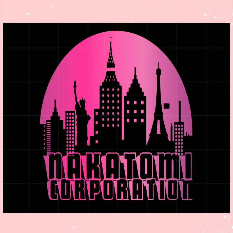 Nakatomi Plaza Corporation Svg Files For Cricut Sublimation Files.jpg