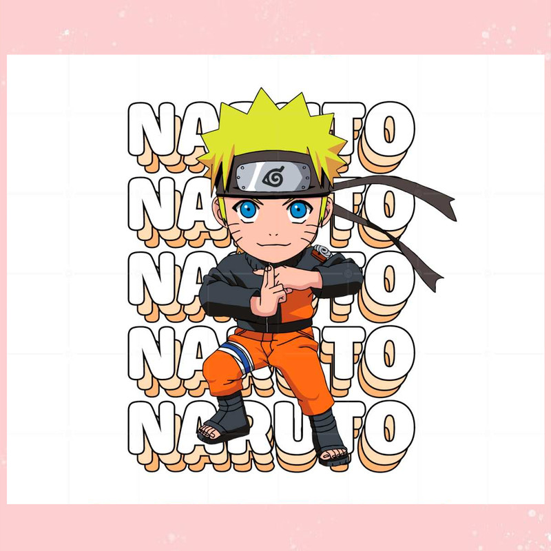 Naruto Chibi Svg Cutting File For Personal Commercial Uses.jpg