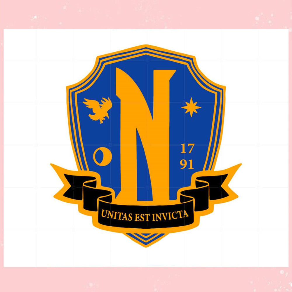 Nevermore Academy Crest Svg For Cricut Sublimation Files.jpg