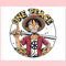 One Piece Anime Monkey D Luffy One Peace SVG Cricut File.jpg