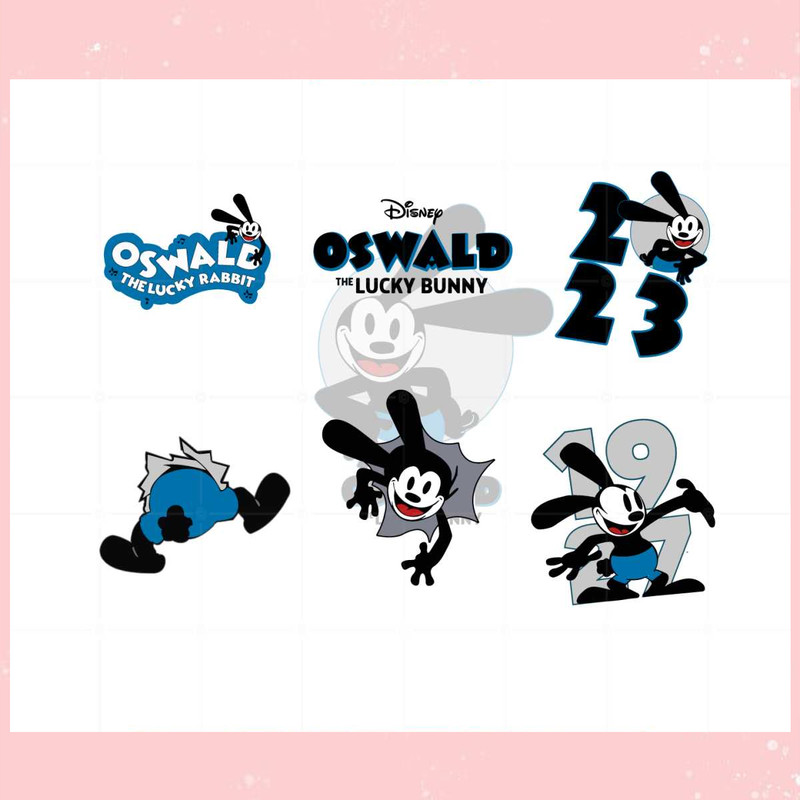 Oswald The Lucky Rabbit Disneyland Vacation SVG Cutting Files.jpg