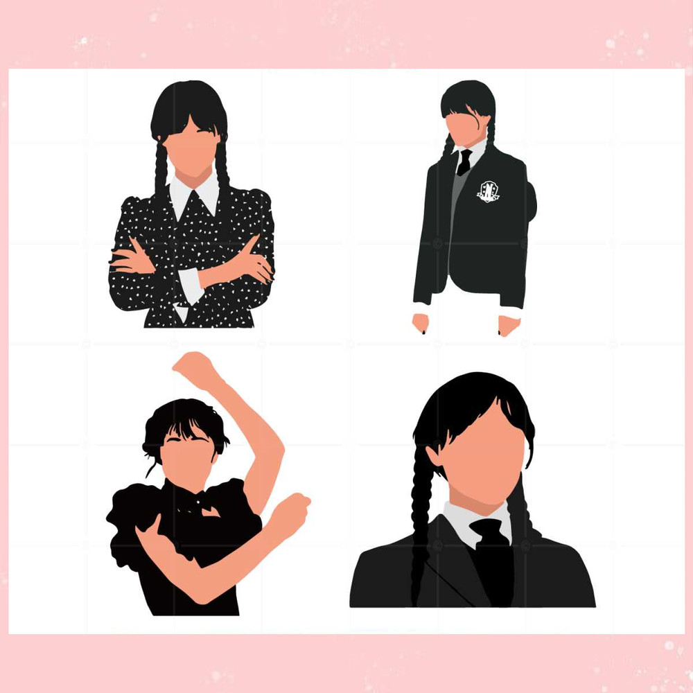 Pack Of Wednesday Svg Best Graphic Designs Cutting Files.jpg