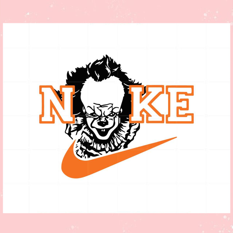Pennywise Nike Svg Best Graphic Designs Cutting Files.jpg