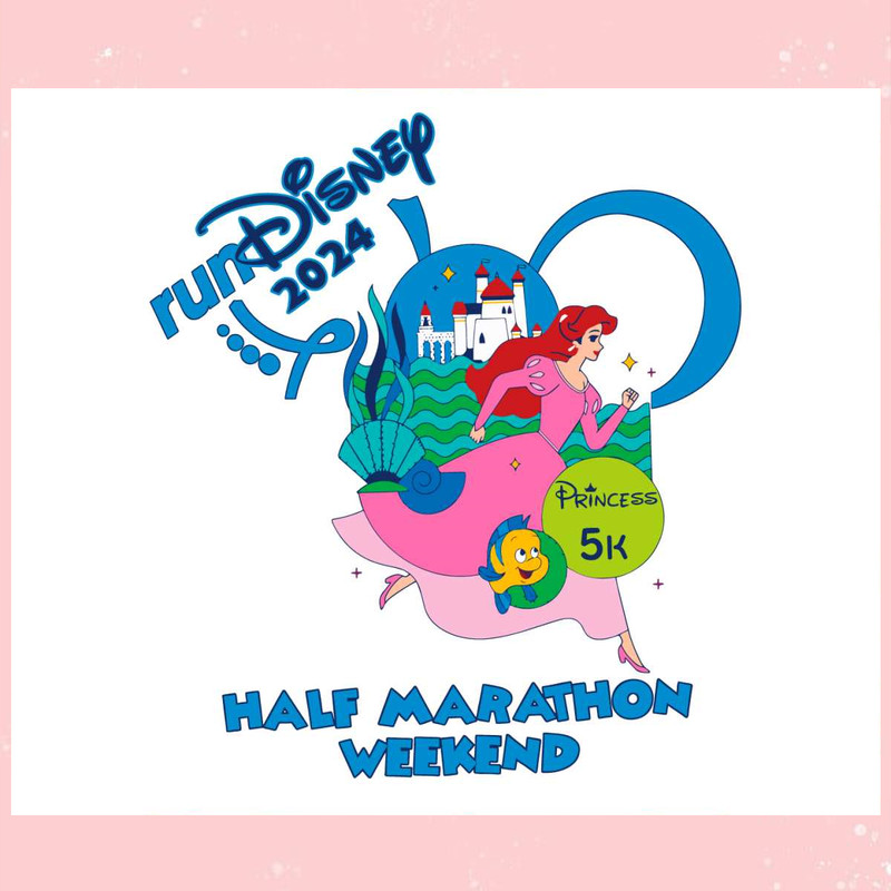 Princess Half Marathon Weekend Ariel SVG.jpg