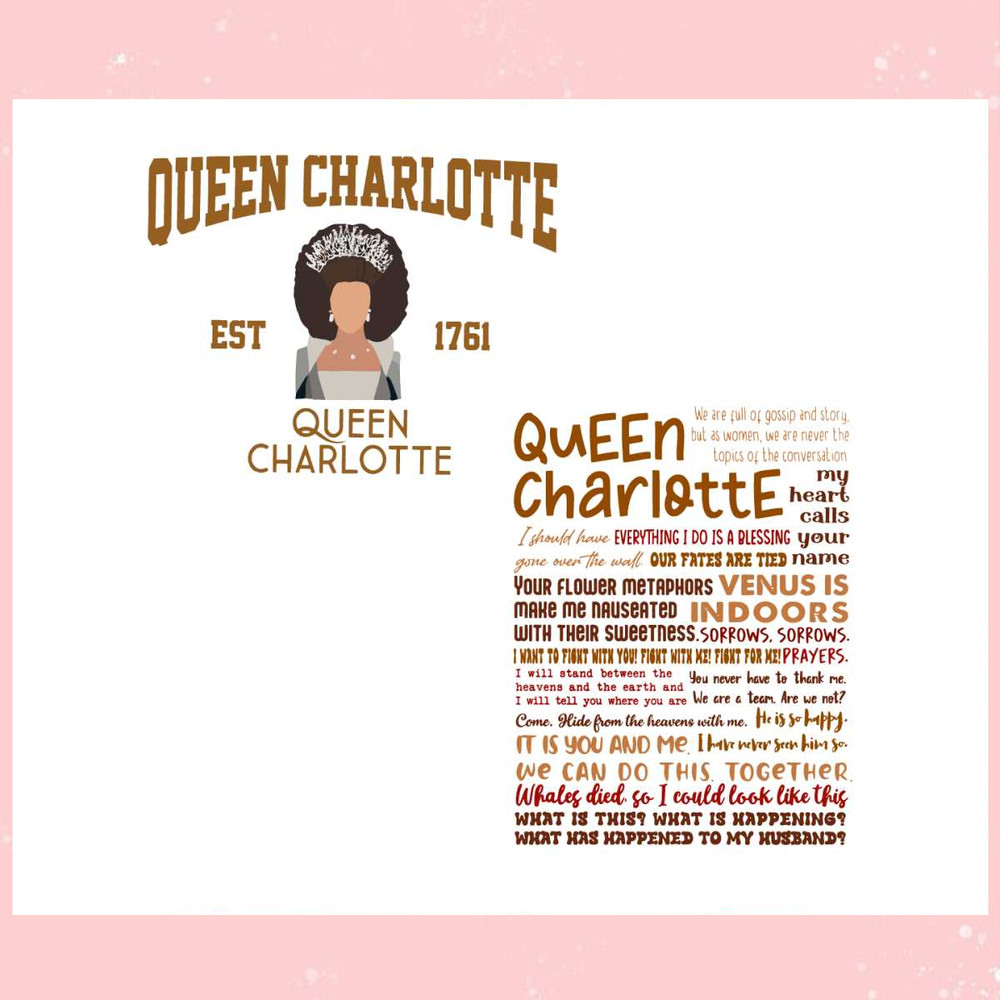 Queen Charlotte Sorrows And Prayers Png Silhouette Files.jpg