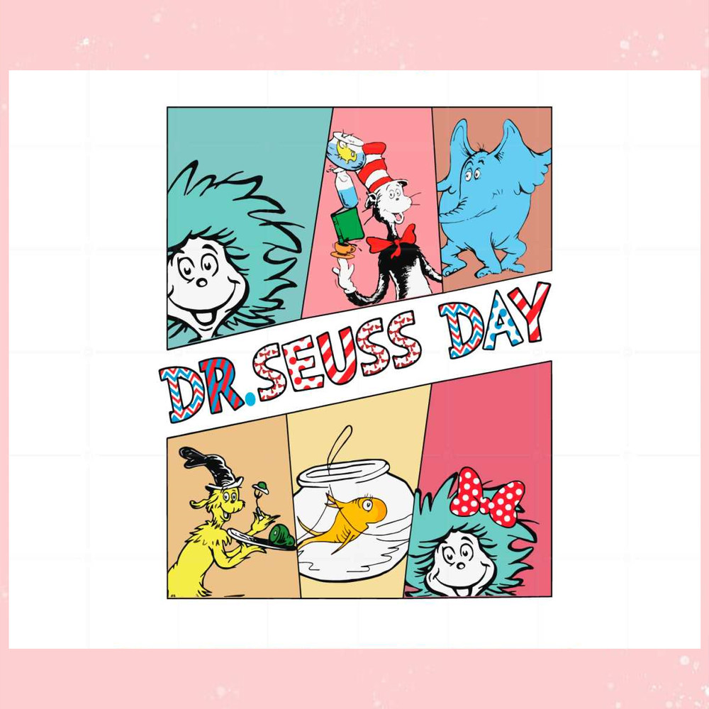 Reading Day Happy Dr Seuss Day SVG Graphic Designs Files.jpg