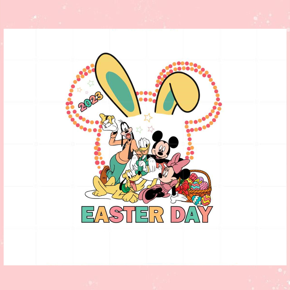 Retro Disney Easter Day Mickey Head Bunny Ear Svg Cutting Files.jpg