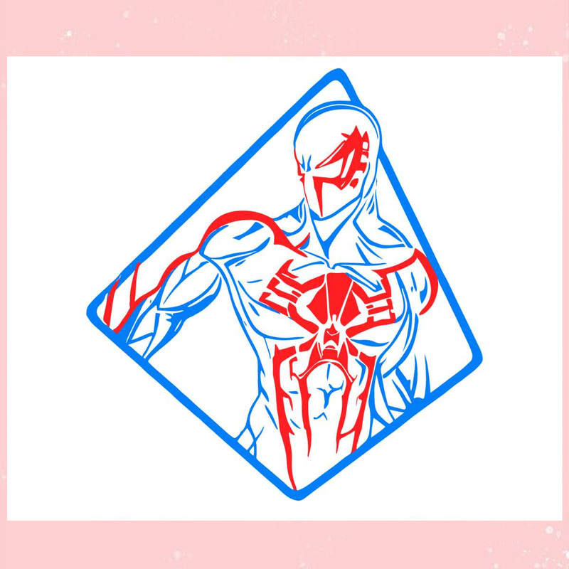 Spider Man 2099 Marvel Superhero SVG Graphic Design Files.jpg