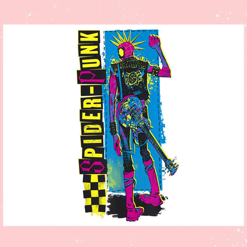 Spider Punk Marvel Superhero PNG Sublimation Design.jpg