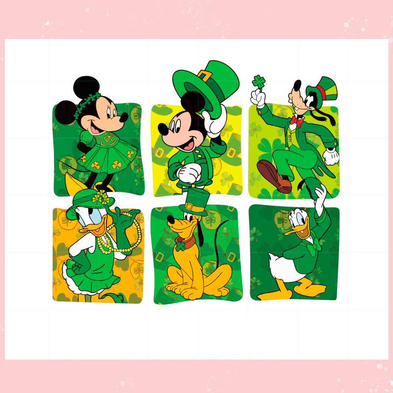 St Patrick's Day Mouse And Friends St Patricks Day Disney Vacations Svg.jpg