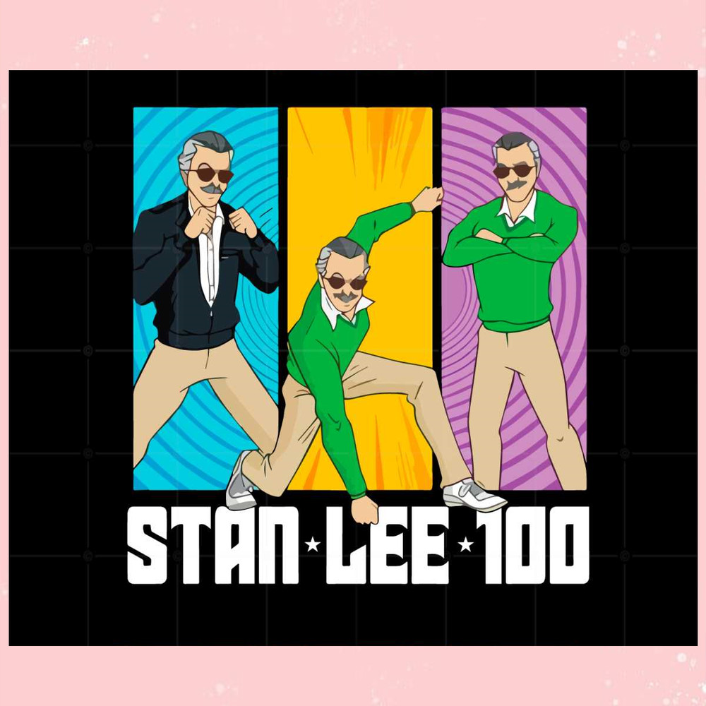 Stan Lee 100 Svg Cutting File For Personal Commercial Uses.jpg