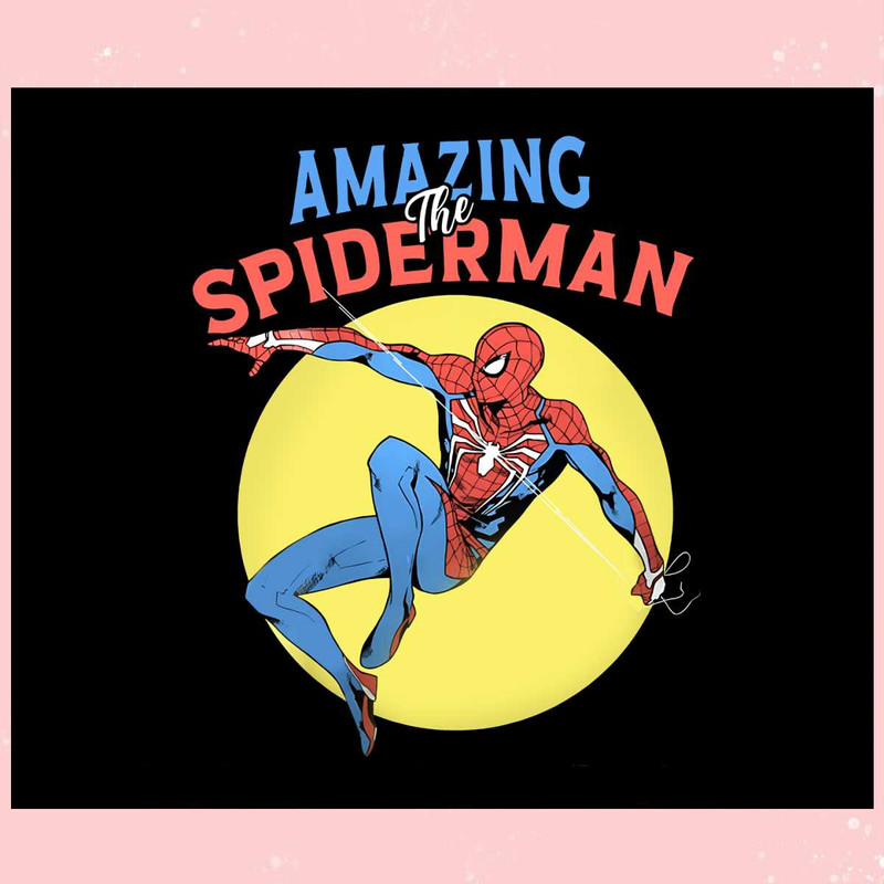 The Amazing Spiderman Marvel Avengers PNG Silhouette File.jpg