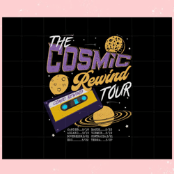 the cosmic rewind tour cassette guardians of the galaxy svg,disney svg, mickey mouse,princess, movie