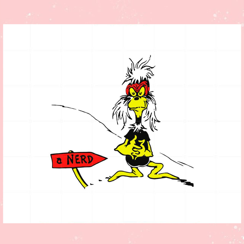 The Nerd Dr Seuss Svg Files For Cricut Sublimation Files.jpg