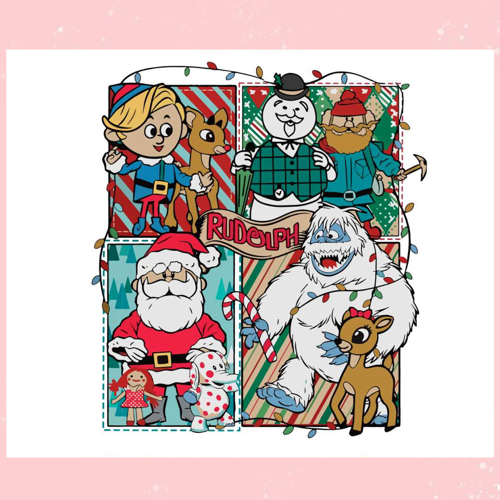 The Red Nosed Reindeer Christmas PNG.jpg