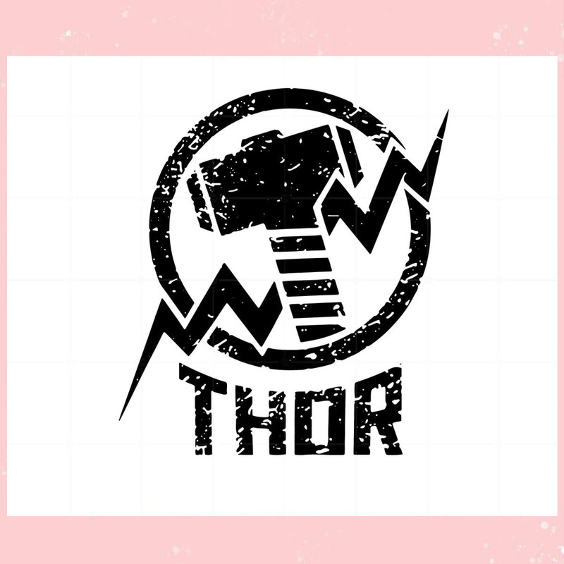Thor Marvel svg Cricut files Father's Day shirt graphic designs.jpg