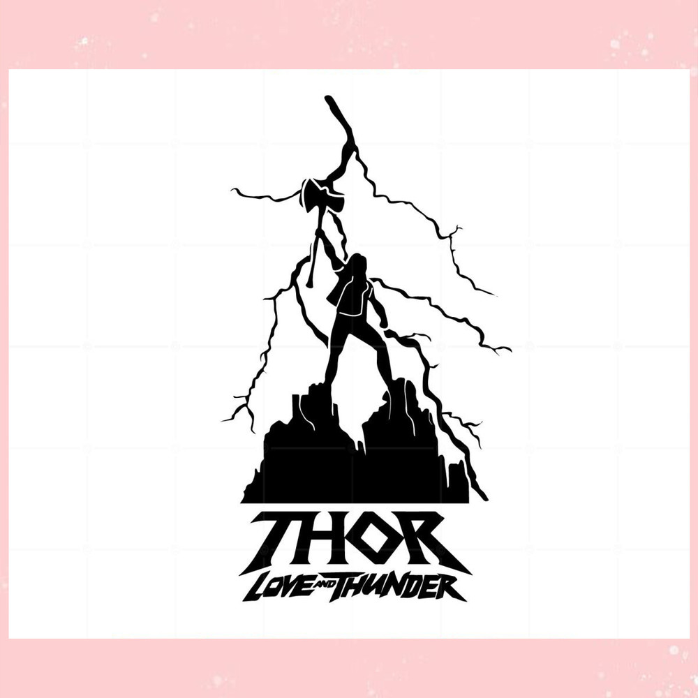 Thor Marvel svg cutting files Father's Day shirt graphics.jpg