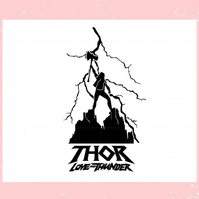 Thor Marvel svg cutting files Father's Day shirt graphics.jpg