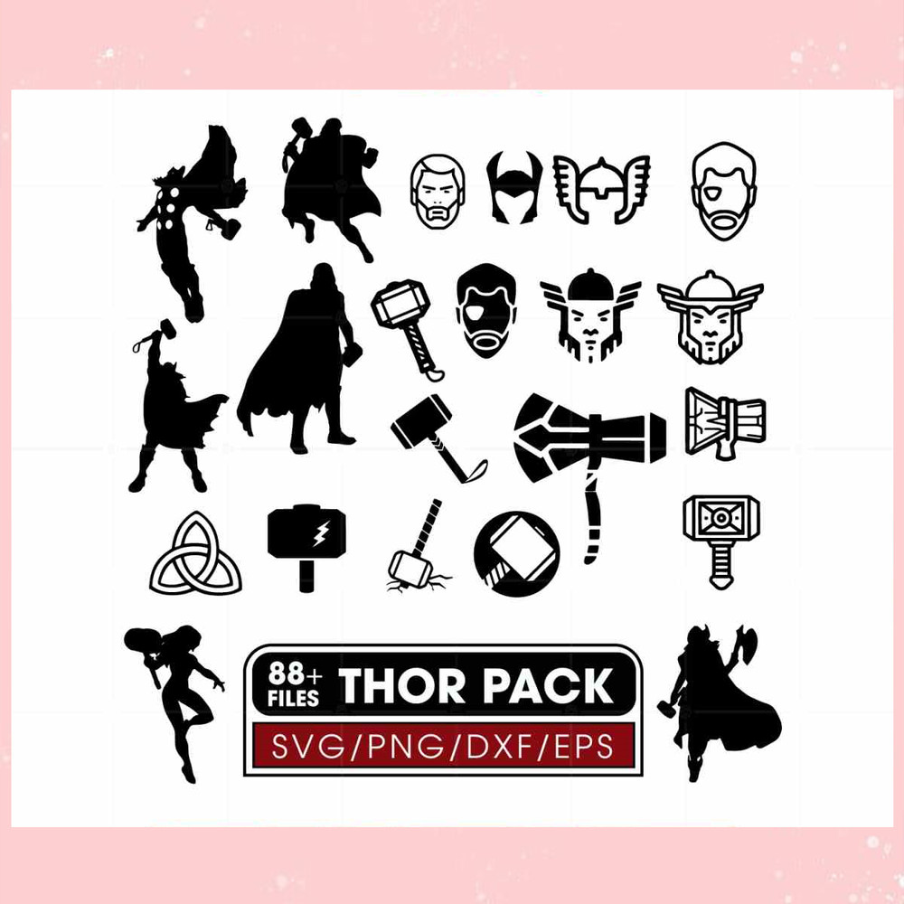 Thormarvel Thor And Thunder Avenger SVG Cutting File.jpg