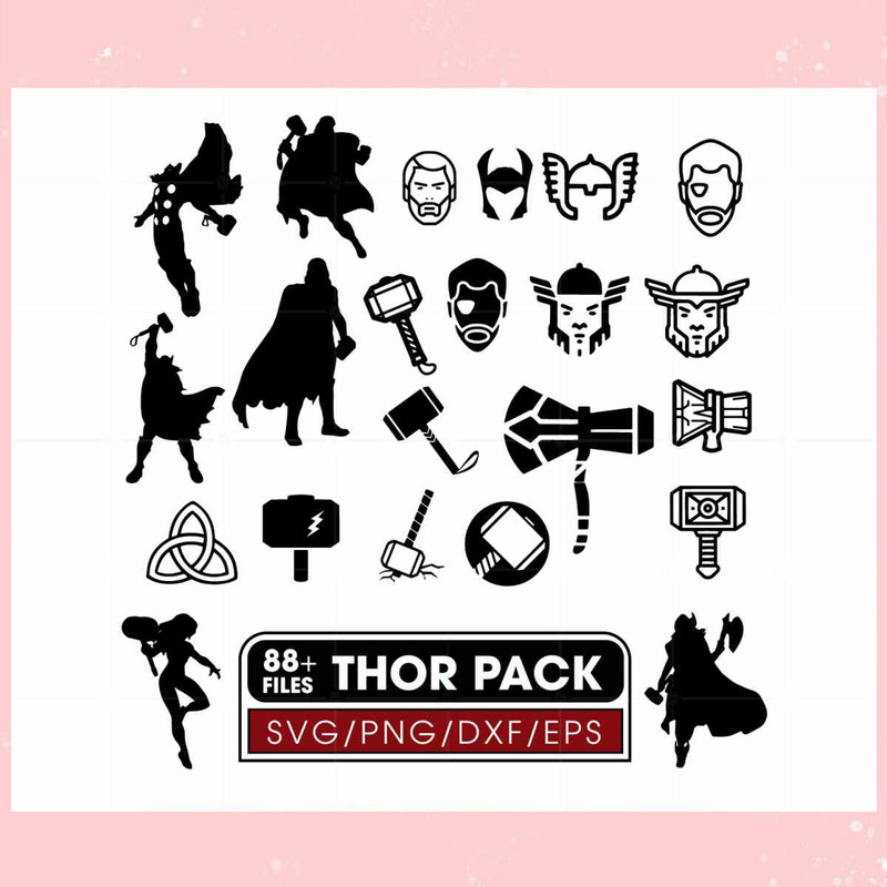 Thormarvel Thor And Thunder Avenger SVG Cutting File.jpg