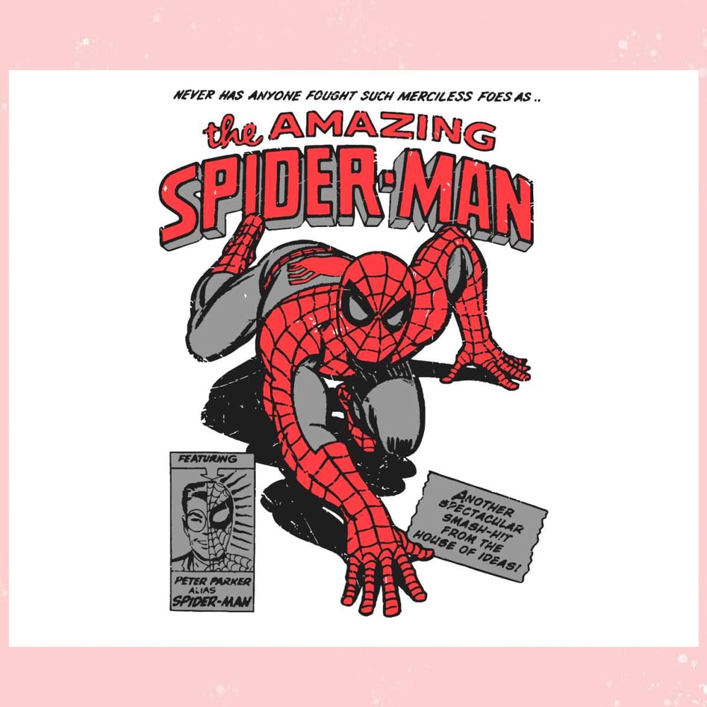 Vintage 90s Marvel The Amazing Spider Man Svg Cutting File.jpg