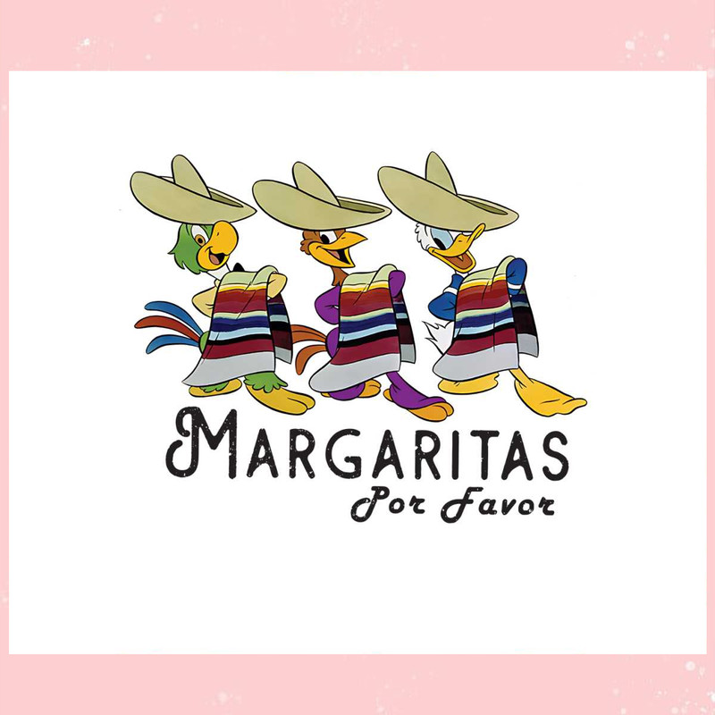 Vintage Disney Margarita The Three Caballeros PNG Download.jpg